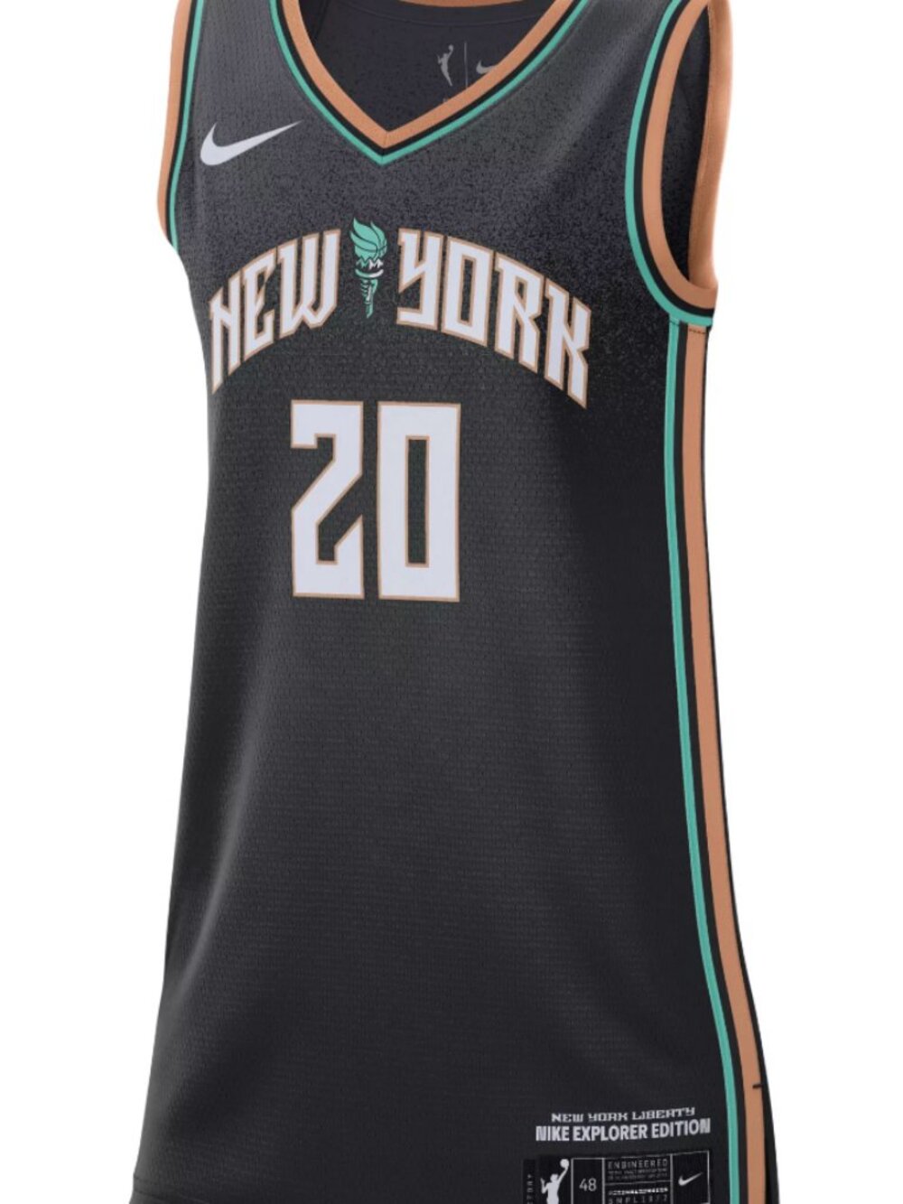 Nike WNBA New York Liberty Ionescu Women’s Large Basketball Jersey NWT - Picture 3 of 7
